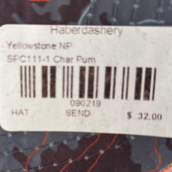 Yellowstone National Park Hat by Sendero Provisions Co - Picture 2 of 3